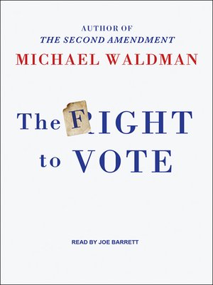 cover image of The Fight to Vote